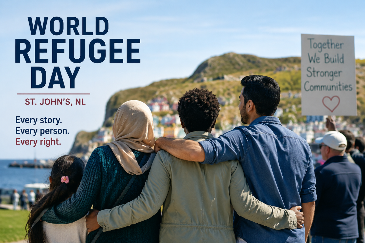 'Their life has shaped their own experience': St. John's marks World Refugee Day